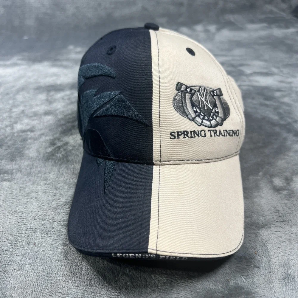 Vintage New York Yankees Spring Training Baseball Cap Hat New Era Two Tone Sport